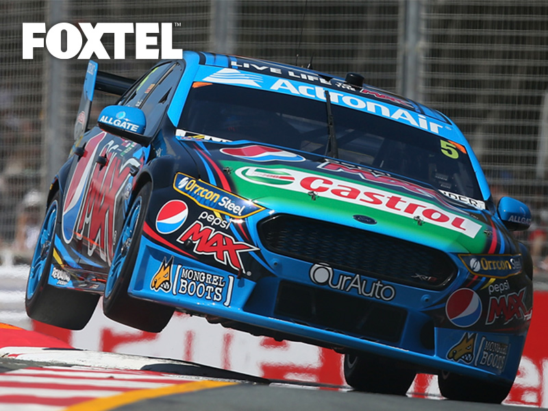 Foxtel Sport + Entertainment Landing Page